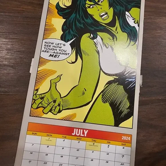 2024 Marvel Comics Mini Poster A-16 Month Calendar by Trends International - Picture 6 of 8